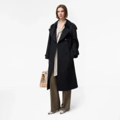 Long Gabardine Fitzrovia Trench Coat