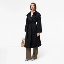 Long Gabardine Fitzrovia Trench Coat