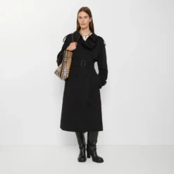Long Gabardine Fitzrovia Trench Coat