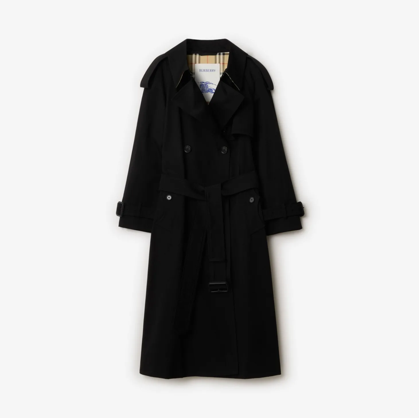 Long Gabardine Fitzrovia Trench Coat