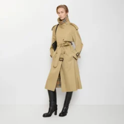 Long Gabardine Fitzrovia Trench Coat