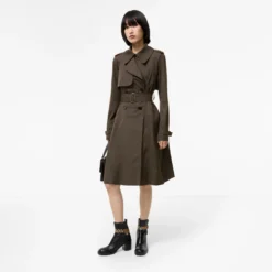 Long Gabardine Pembury Trench Coat