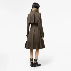 Long Gabardine Pembury Trench Coat