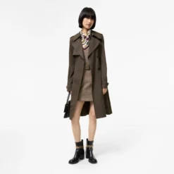 Long Gabardine Pembury Trench Coat