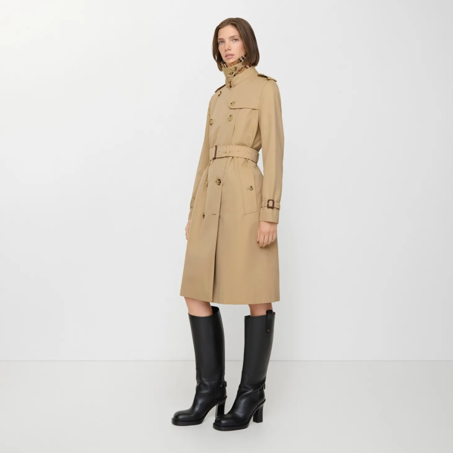 Long Kensington Heritage Trench Coat