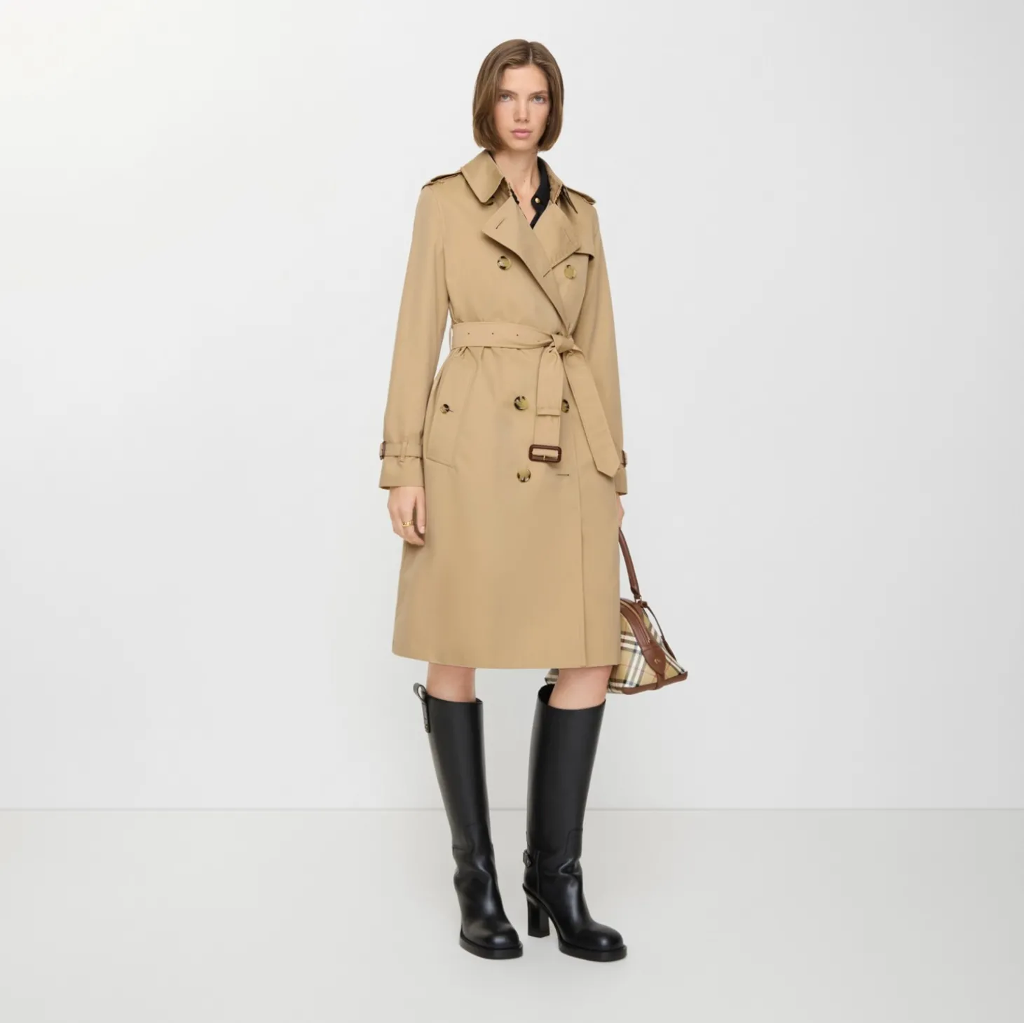 Long Kensington Heritage Trench Coat