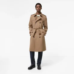 Long Silk Cotton Foxfield Trench Coat