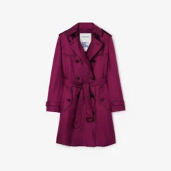 Long Silk Foxfield Trench Coat