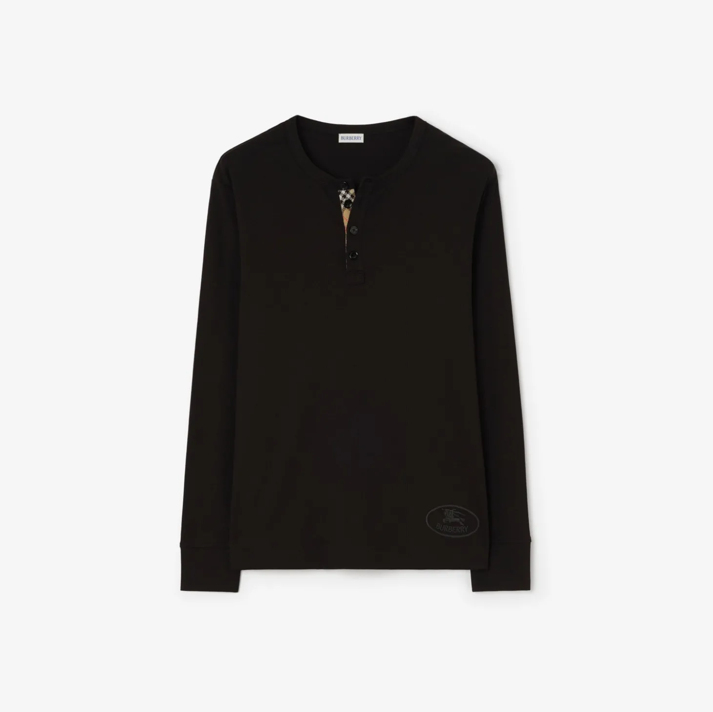Long-sleeve Cotton top