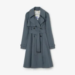 Long Tropical Gabardine Pembury Trench Coat