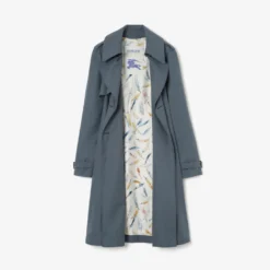 Long Tropical Gabardine Pembury Trench Coat