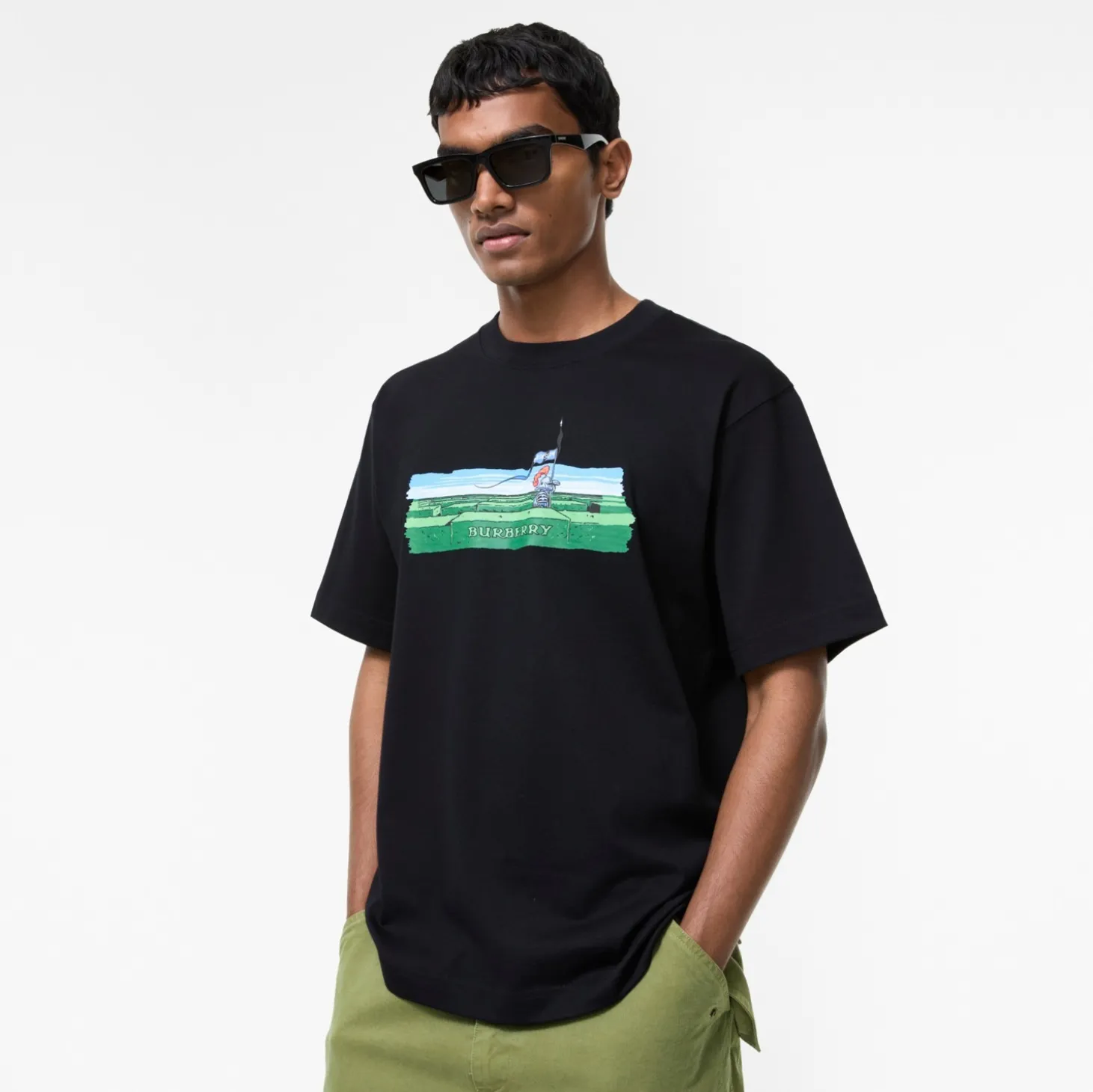 Maze Cotton T-shirt