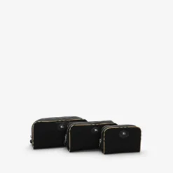 Medium Check Trim Travel Pouch