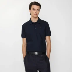 Metal Knight Cotton Polo Shirt