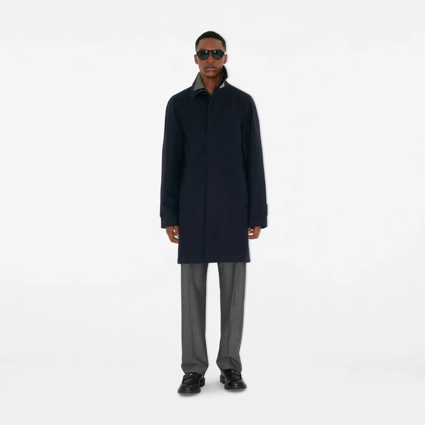 Mid-length Cashmere Car Coat