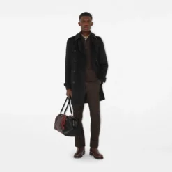 Mid-length Cashmere Hastings Trench Coat