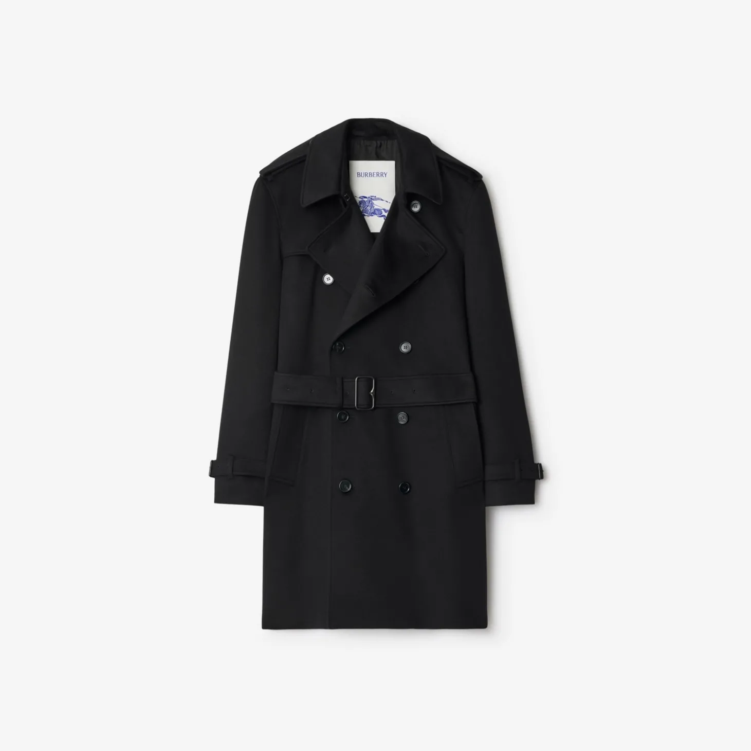 Mid-length Cashmere Hastings Trench Coat