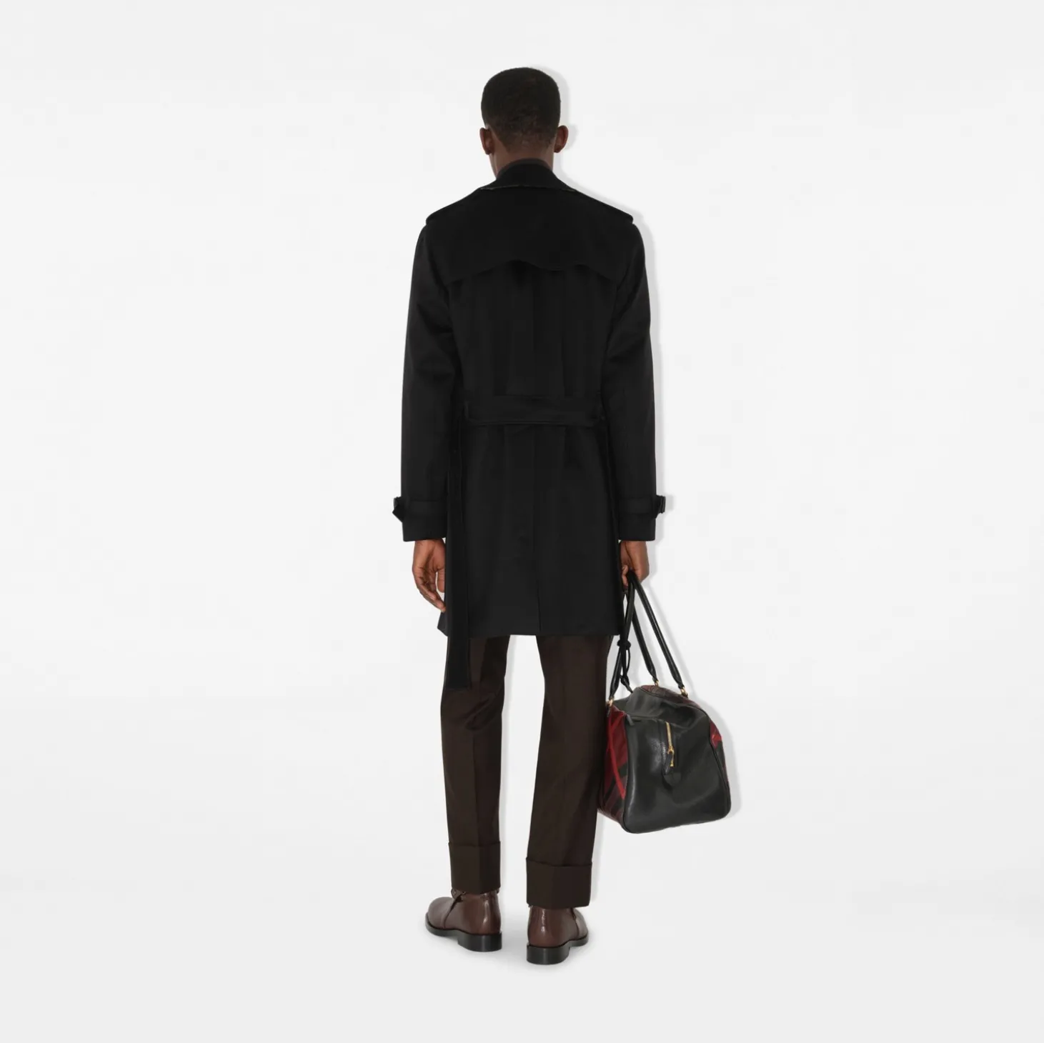 Mid-length Cashmere Hastings Trench Coat