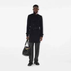 Mid-length Cashmere Hastings Trench Coat