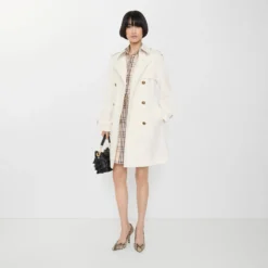 Mid-length Lightweight Cotton Belgravia Trench Coat​