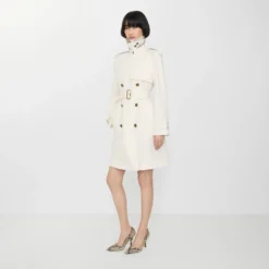 Mid-length Lightweight Cotton Belgravia Trench Coat​