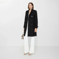 Mid-length Paisley Lace Foxfield Trench Coat