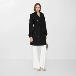 Mid-length Paisley Lace Foxfield Trench Coat