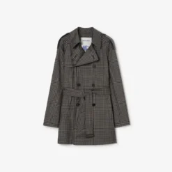 Mid-length Silk Leadenham Trench Coat