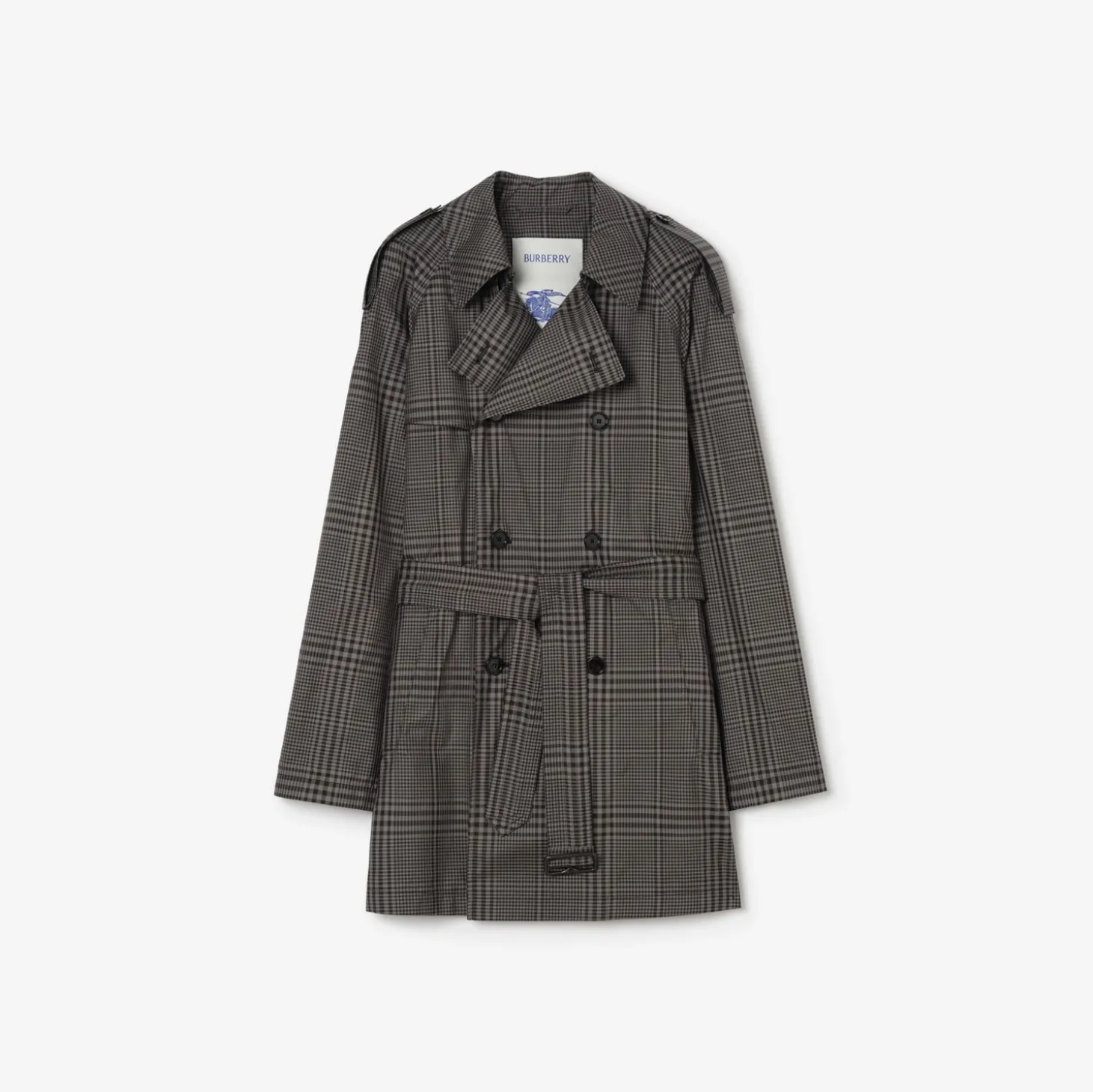 Mid-length Silk Leadenham Trench Coat