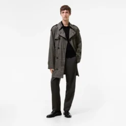 Mid-length Silk Leadenham Trench Coat