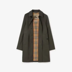 Mid-length Tropical Gabardine Camden Car Coat