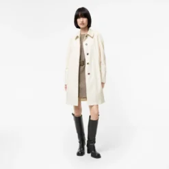 Mid-length Tropical Gabardine Tickhill Car Coat