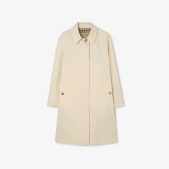 Mid-length Tropical Gabardine Camden Car Coat