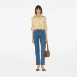 Mid-rise Straight Jeans