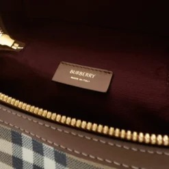 Mini Check Vanity Bag
