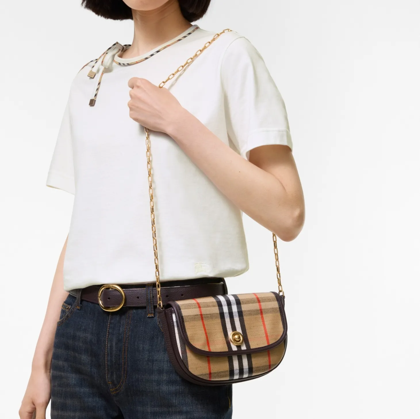 Mini Highlands Chain Crossbody Bag