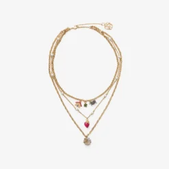 Multi-layered Charm Necklace