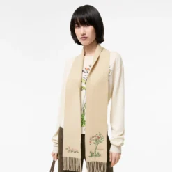 Narrow Brave Little Tree Cashmere Scarf