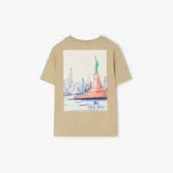 New York Bear Cotton T-shirt