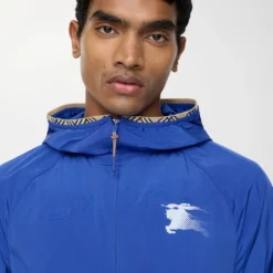 Nylon Hooded Jacket