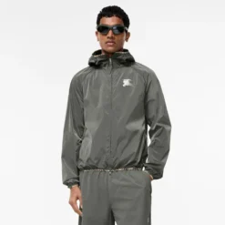 Nylon Hooded Jacket