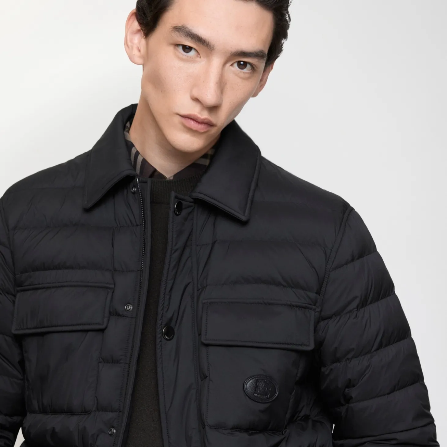 Nylon Padded Overshirt
