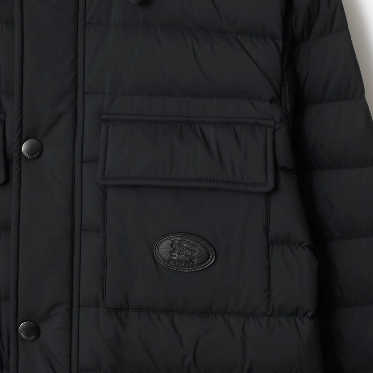 Nylon Padded Overshirt