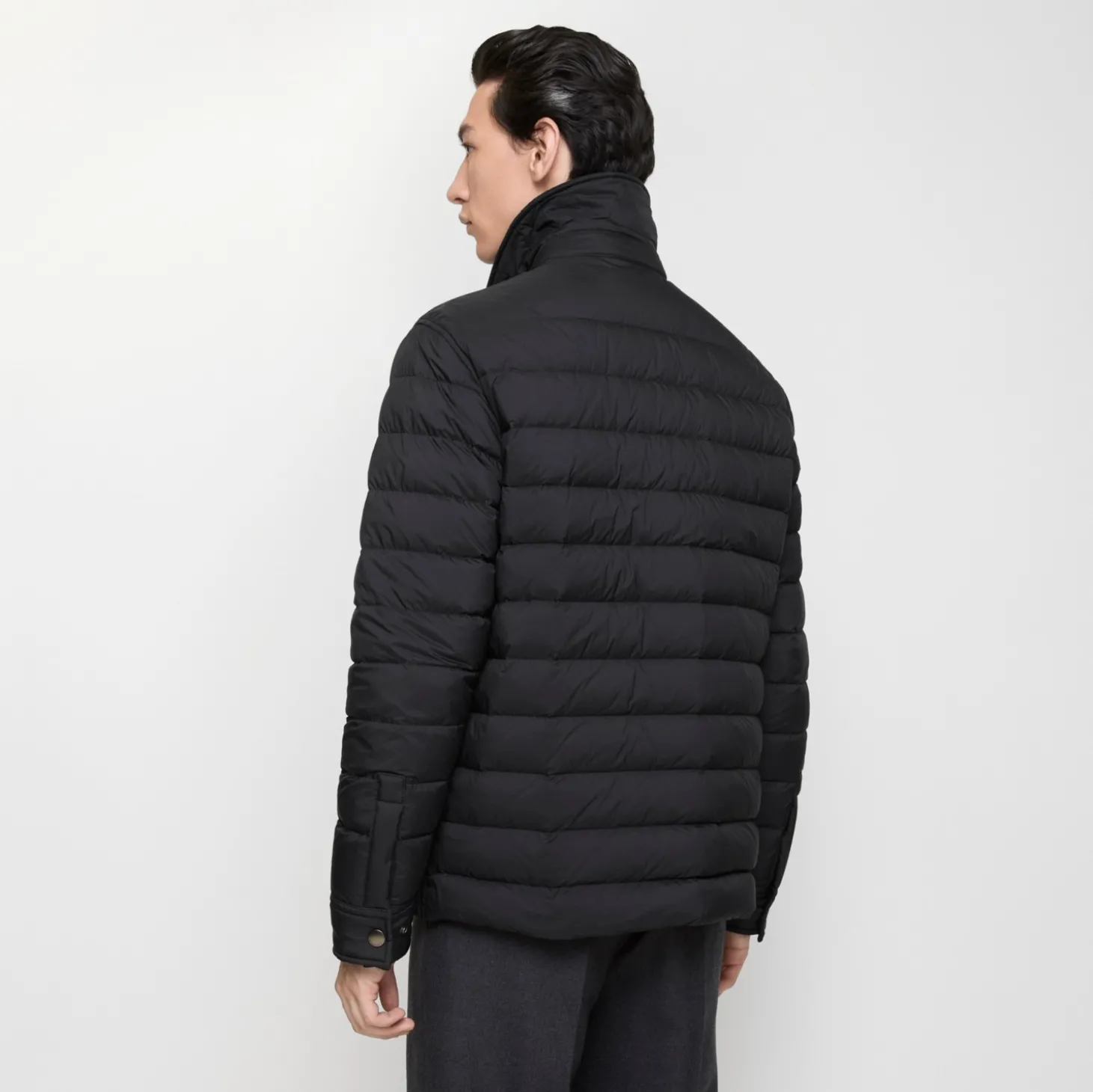 Nylon Padded Overshirt