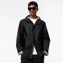 Nylon Pembrey Hooded Jacket