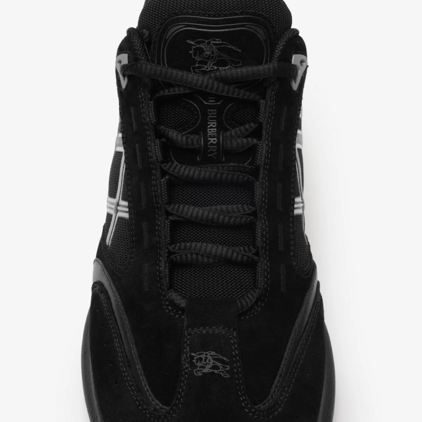 Nylon, Suede and Leather Eclipse Sneakers