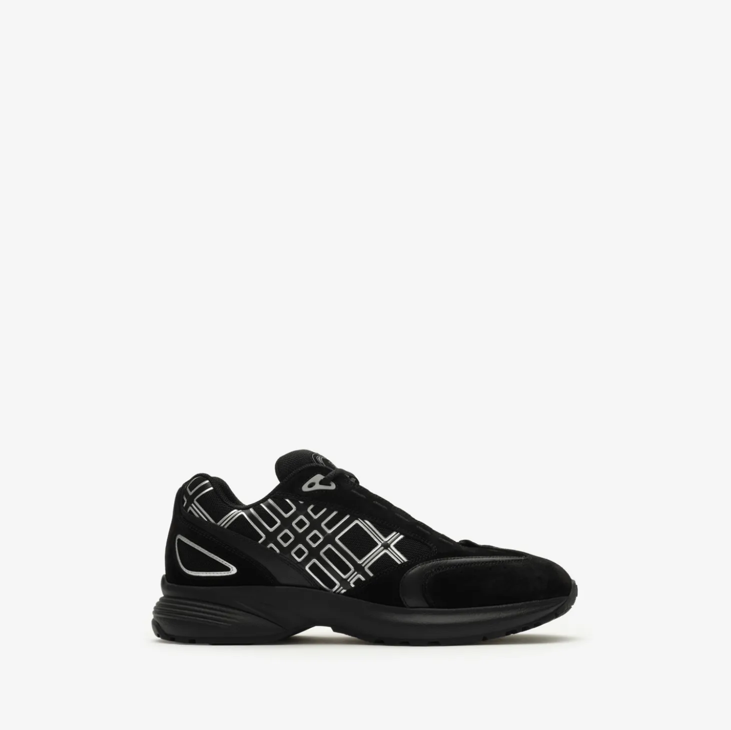 Nylon, Suede and Leather Eclipse Sneakers