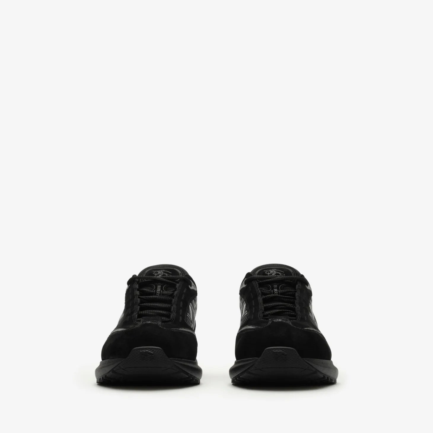 Nylon, Suede and Leather Eclipse Sneakers
