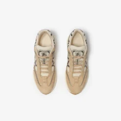 Nylon, Suede and Leather Eclipse Sneakers