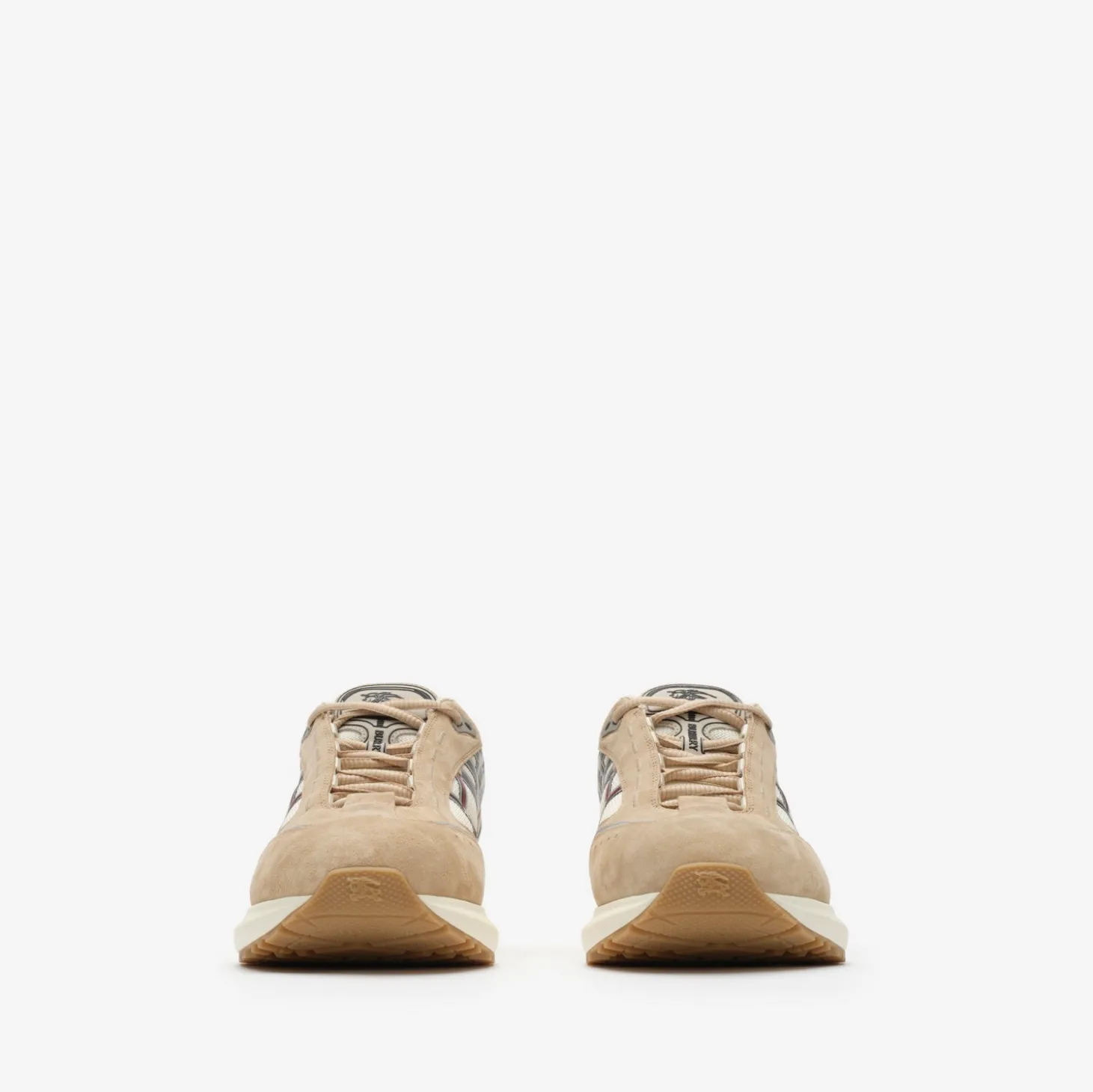 Nylon, Suede and Leather Eclipse Sneakers